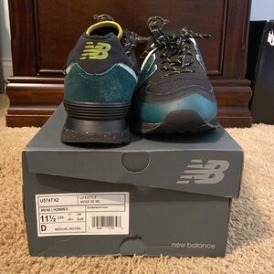 New Balance 574T Black Trek U574TX2 Cordura Encap Men’s Size 11.5 Teal